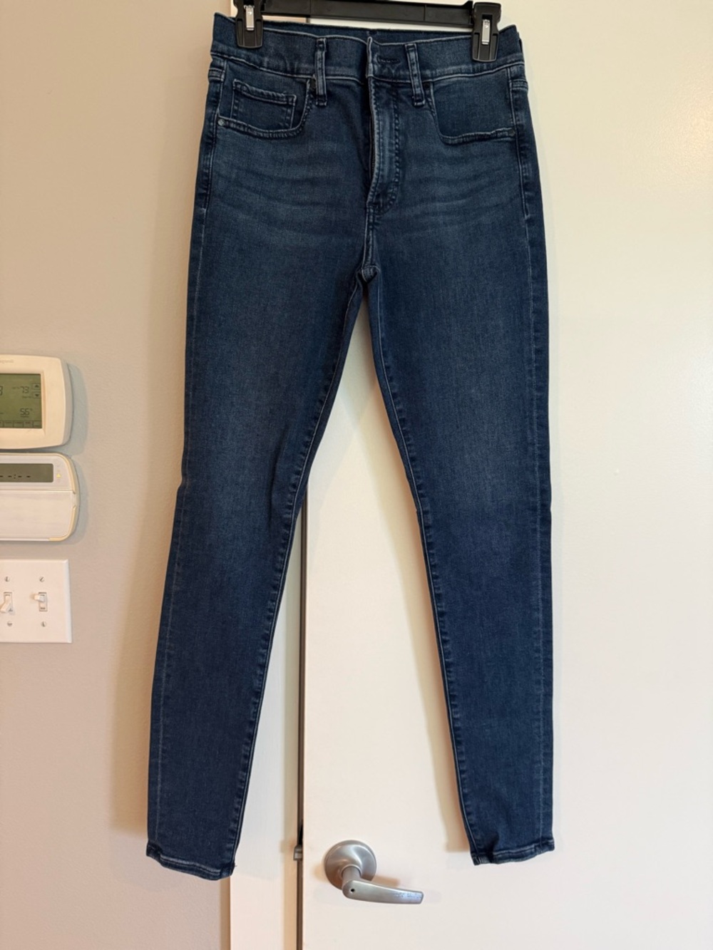 Express Dark Blue Skinny Jeans
